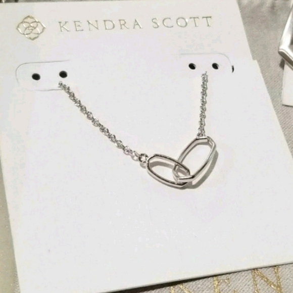 Bundle of Two Kendra Scott Dainty Necklaces in Gold and Silver . Great gifts! - Picture 4 of 4